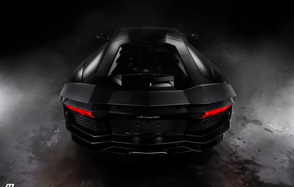 Lamborghini, Aventador, Johan Lee Photography, Matte Black, by Perillo Collision Center