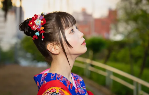 Look, Asian, Hairstyle