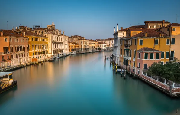 Picture Italy, Venice, channel, Italy, Venice, cityscape, Panorama, channel