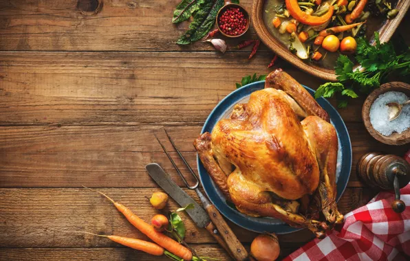 Apples, fabric, vegetables, carrots, salt, baked, chicken, baked chicken
