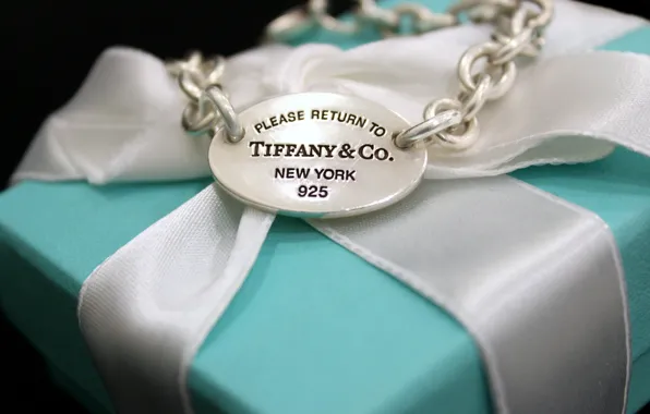 Tape, box, Tiffany
