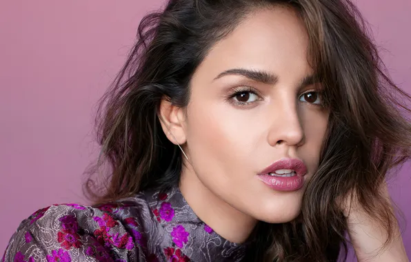 Look, girl, face, background, actress, brunette, lips, beauty