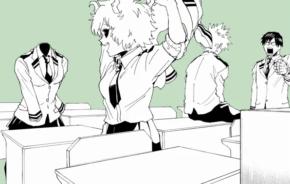 Class, characters, students, Academy, My Hero Academia, Boku No Hero Academy, My Hero Academy