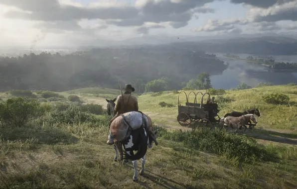 Adventure, Western, video game, Red Dead Redemption