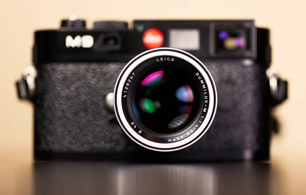 Picture Macro, the camera, lens, Leica M9
