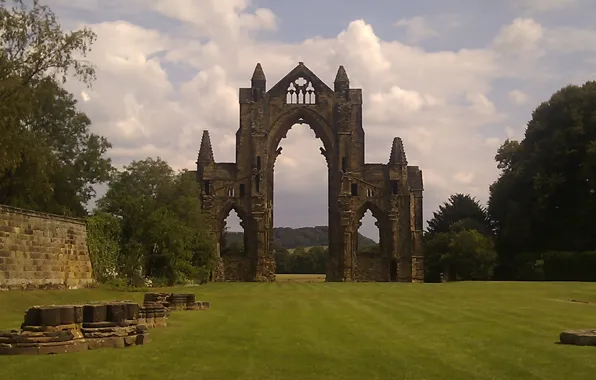 Beautiful, scene, history, monastary