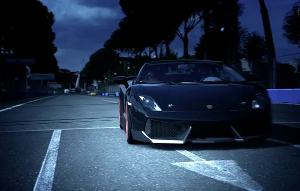Picture road, photo, Auto, cars, Lamborghini Gallardo