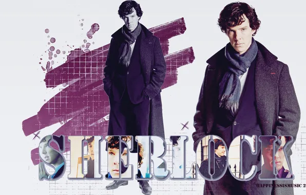 Picture letters, collage, Sherlock Holmes, Benedict Cumberbatch, Benedict Cumberbatch, Sherlock, Sherlock BBC, Sherlock (TV series)
