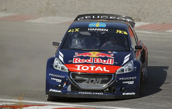 Picture Peugeot, 208, FAS, RallyCross, WorldRX, Timmy Hansen