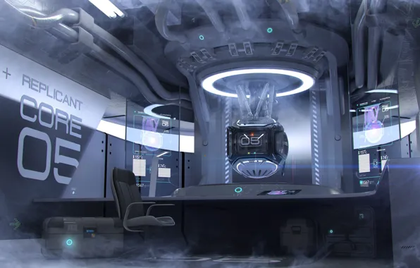 The room, remote control, Igor Sobolevsky, Replicant Core 05