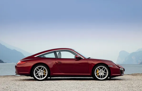 911, 997, Porsche, side view, 997.2, Targa, Targa, Targa 4S