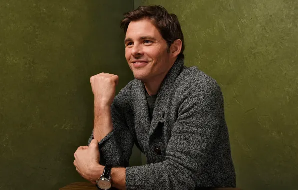 Photoshoot, James Marsden, James Marsden, Sundance, for the film, D-Train, The road to Hollywood