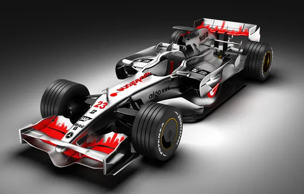 Picture design, the car, formula 1