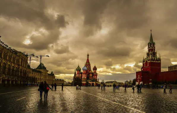 Picture Moscow, red square, capital