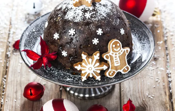 Cookies, Christmas, pie, decoration, Christmas, cakes, chocolate, New Year