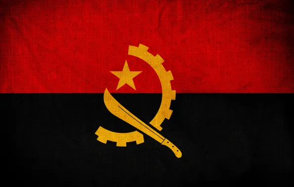 Picture Flag, Photoshop, Angola, Angola