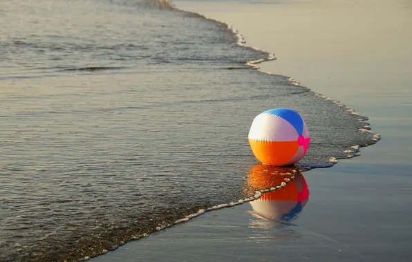 Sea, beach, water, nature, river, the ball, the ball