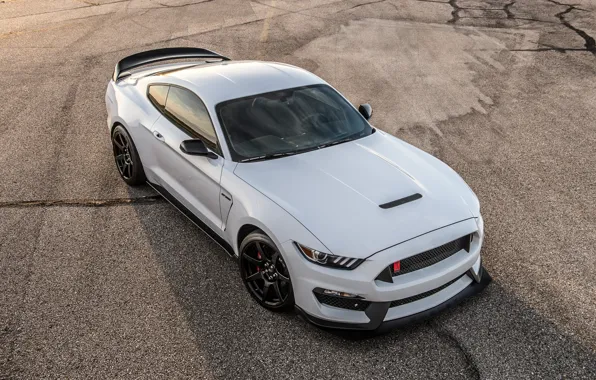 Shelby, white, Hennessey, GT350R, Hennessey Shelby GT350R