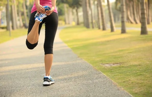 Slippers, elongation, outdoor activity