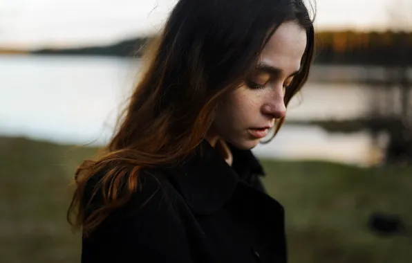 Freckles, profile, sponge, curls, Aleks Five