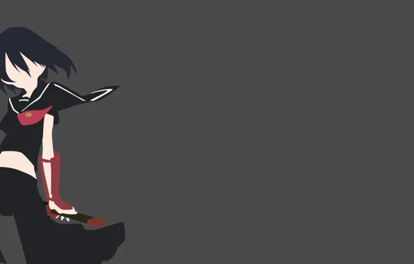 Minimalism, jaegers, Akame ga kill, Kurome, akame GA kill