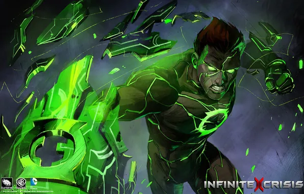 Green Lantern, dc comics, infinite crisis, hal jordan