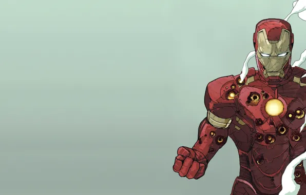 Smoke, Costume, Hero, Superhero, Hero, Armor, Iron man, Iron Man