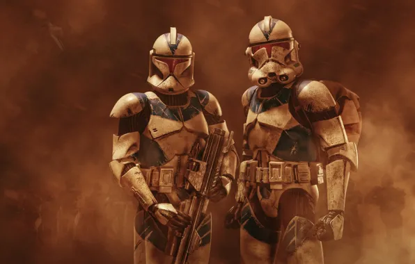 Picture Star Wars, clone, Werner Burgstaller, Imperial stormtroopers