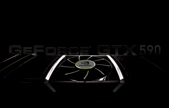 Video card, Background, GeForce GTX 590