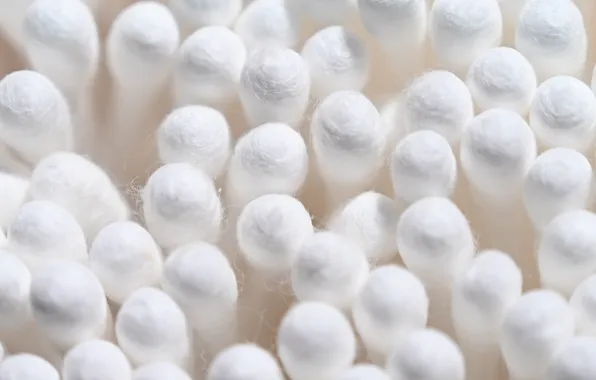 White, Macro, cool, cotton swabs