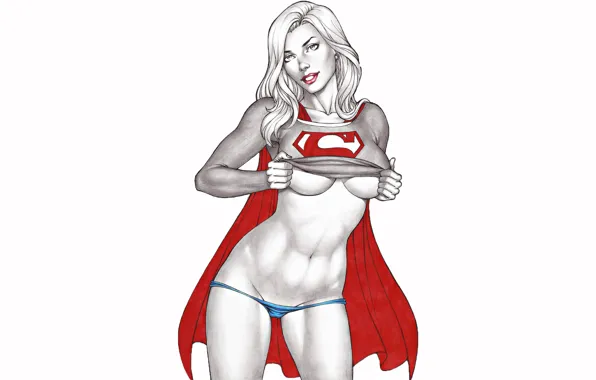 Girl, body, cloak, comic