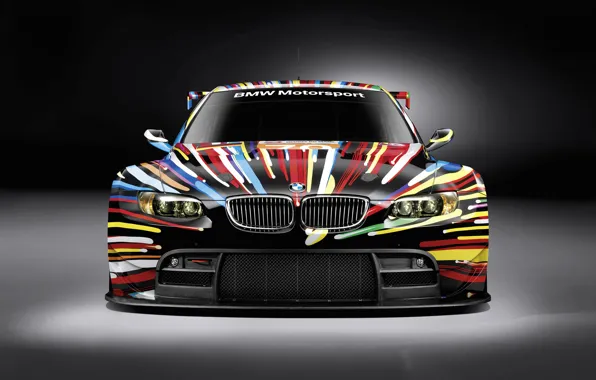 Picture BMW, GT2, razrisovany, the front