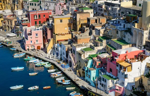 Home, Italy, Procida, Corricella