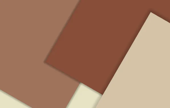 Picture white, geometry, brown, beige, material
