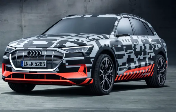 Picture Audi, Prototype, 2018, electric, E-Tron