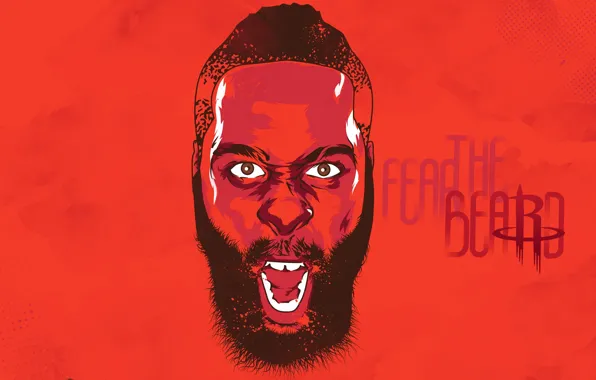 Face, Basketball, Creek, NBA, Rockets, James Harden