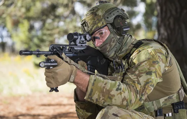 Weapons, army, soldiers