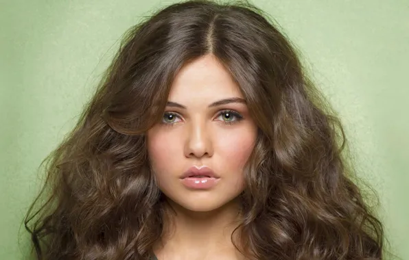 Wallpaper look, face, model, hair