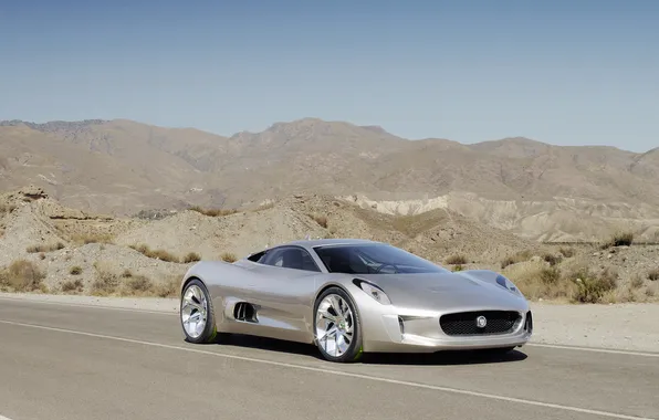 Picture Concept, Jaguar, the concept, supercar, car, C-X75