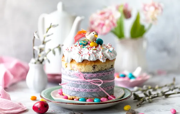 Easter, decoration, cake, egg, Karina Klachuk