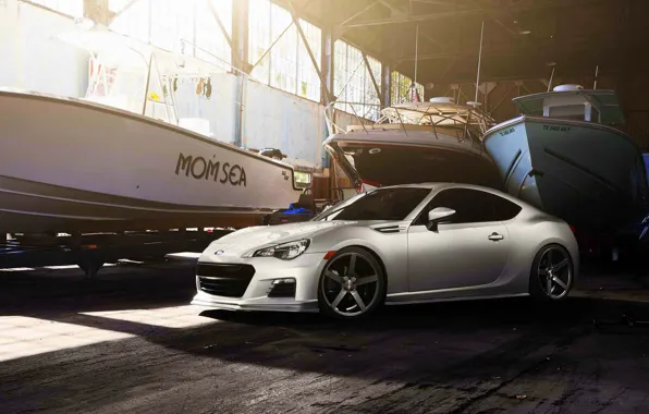 Picture coupe, Subaru, sports car, Subaru, brz, quick, vossen wheels