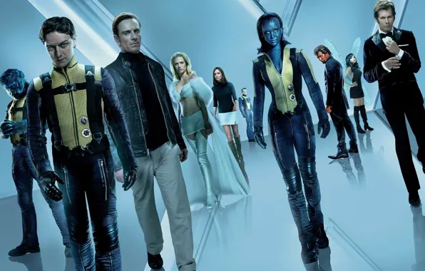 Picture actors, mutants, x-men, X-Men First Class, first class