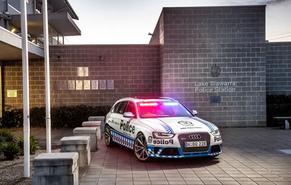 Audi, Audi, police, Police, RS 4, Before, 2015