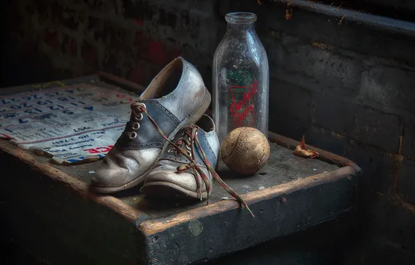 Sport, the ball, shoes
