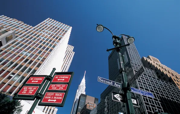 City, sign, signs, index, Manhattan, new york