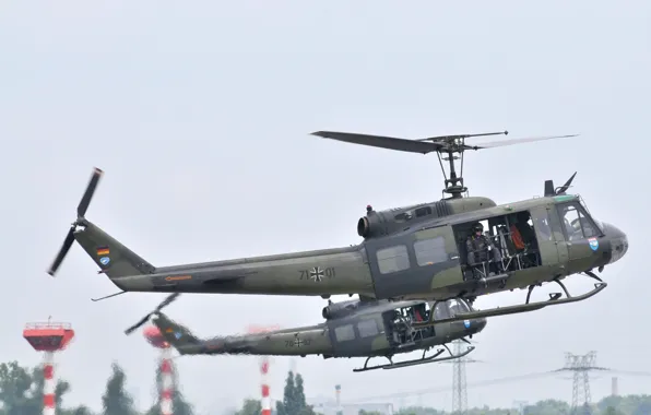 Helicopter, Bell, German Armed Forces, UH-1D