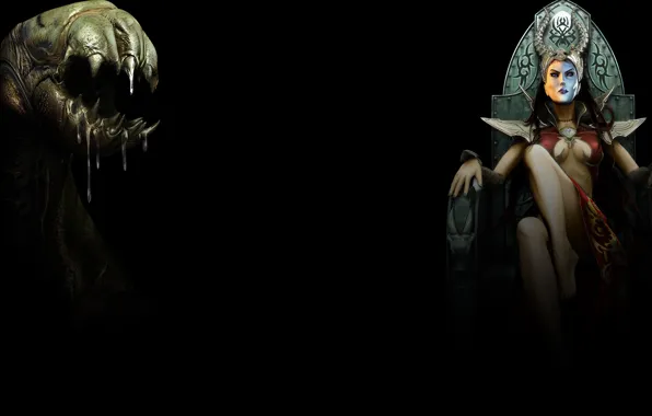 Wallpaper girl, the game, Two worlds for mobile and desktop, section ...