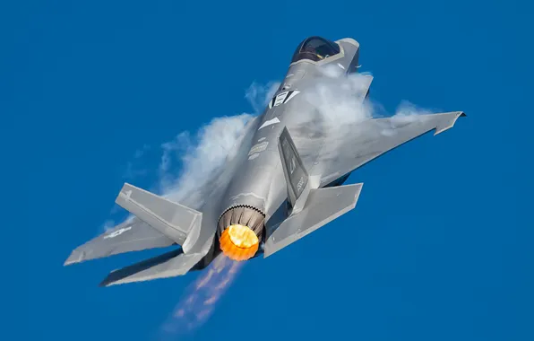 Lightning, F-35, F-35 Lightning, Fighter aircraft, Afterburner