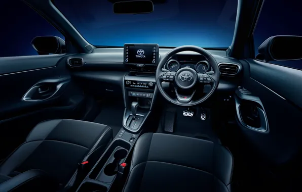 Interior, Toyota, the interior of the car, Yaris, Cross, GR Sport