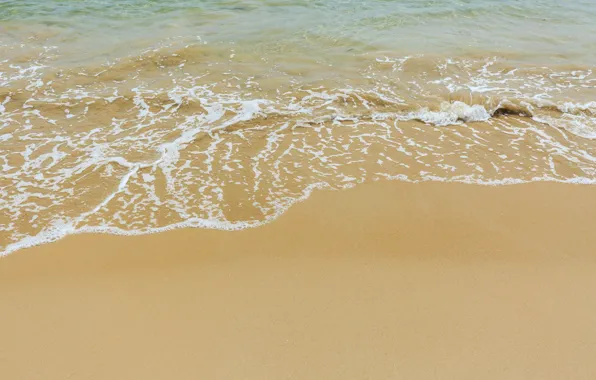 Sand, sea, wave, beach, summer, summer, beach, sea